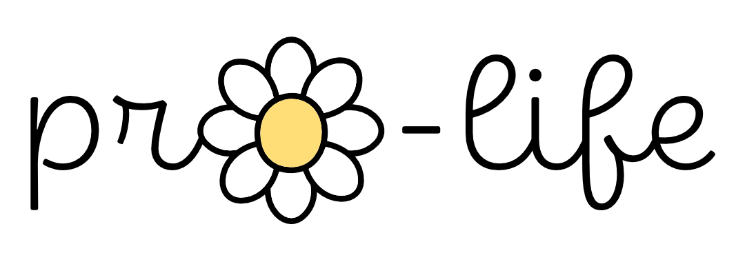 Pro-Life Daisy Sticker