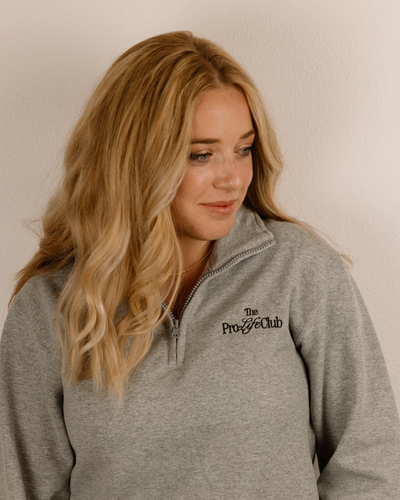 The Pro-Life Club Quarter Zip Pullover