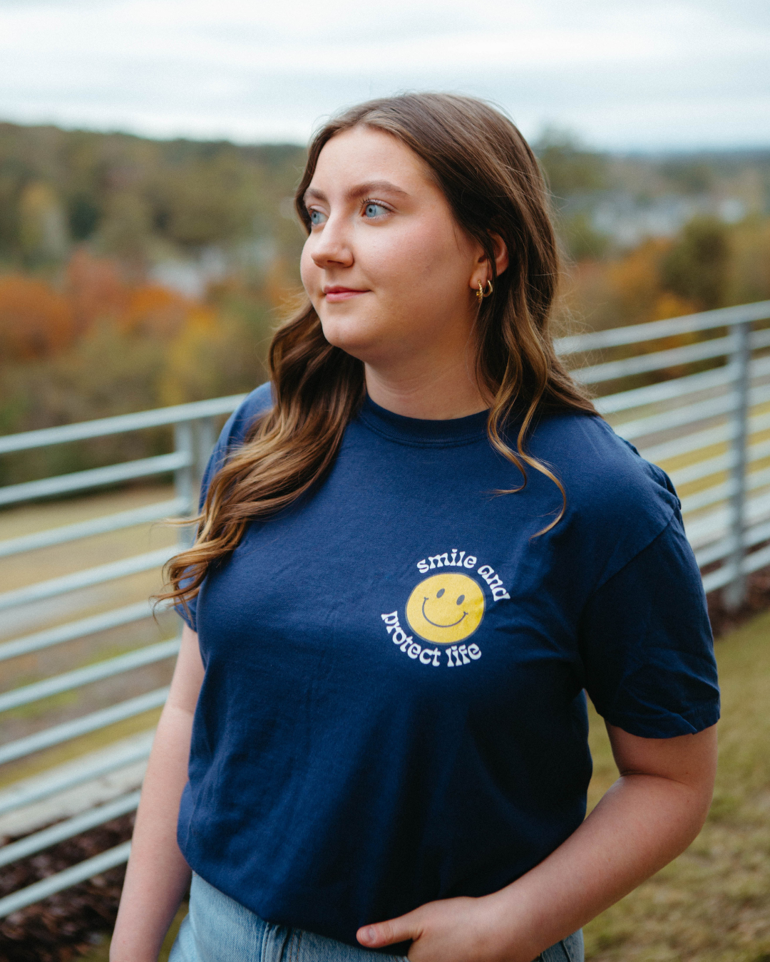 Smiley Pro-Life Tee