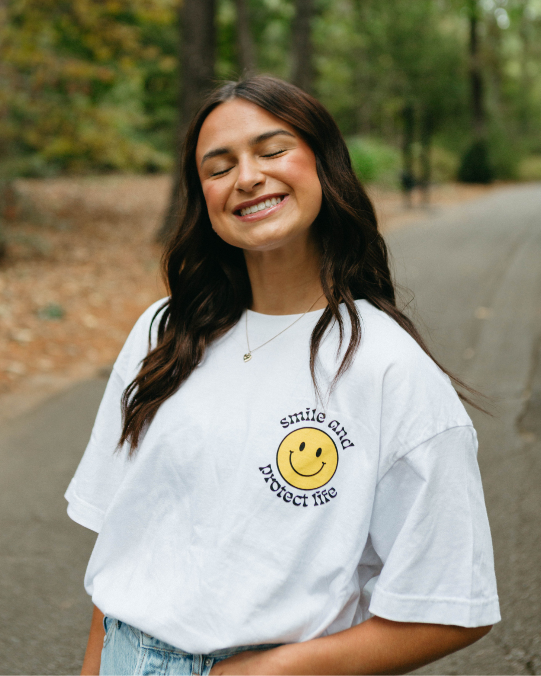 Smiley Pro-Life Tee