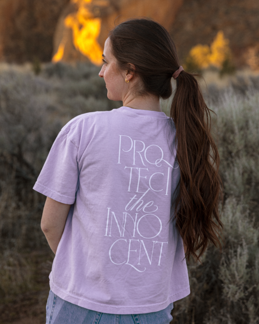 Protect the Innocent Women's Boxy Tee