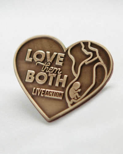 Love Them Both Pin