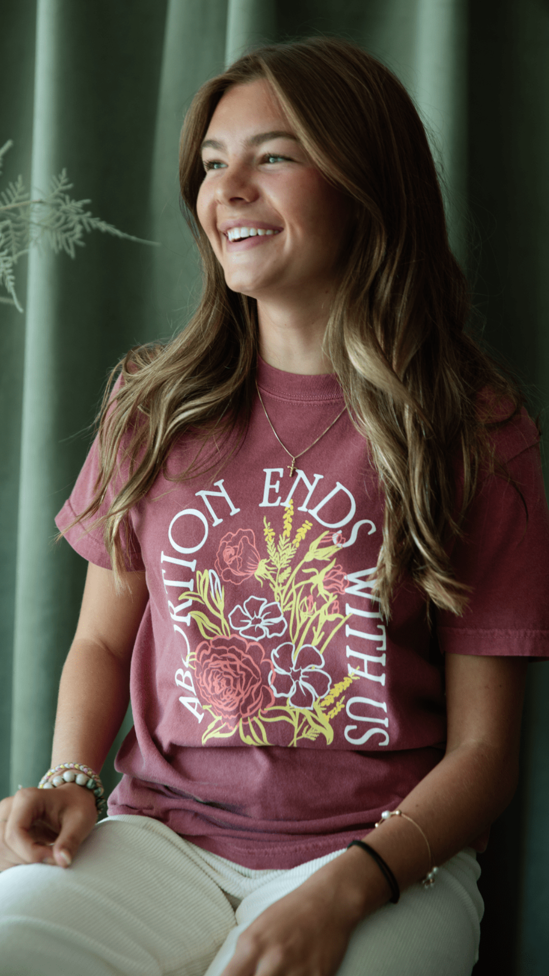 Abortion Ends With Us Tee