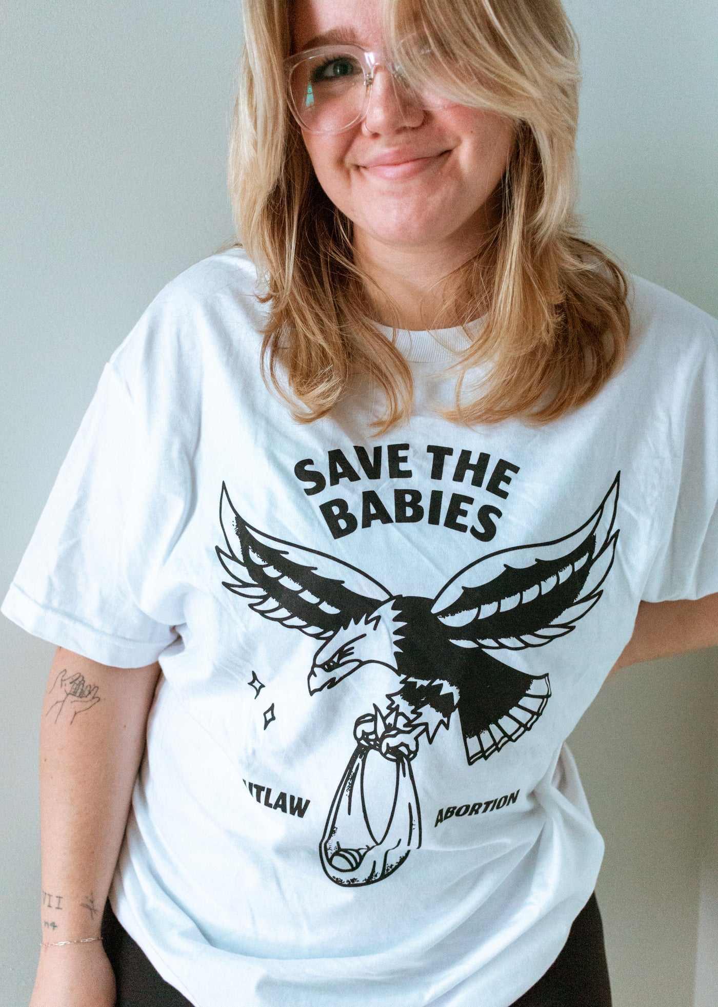 Save the Babies Eagle Tee