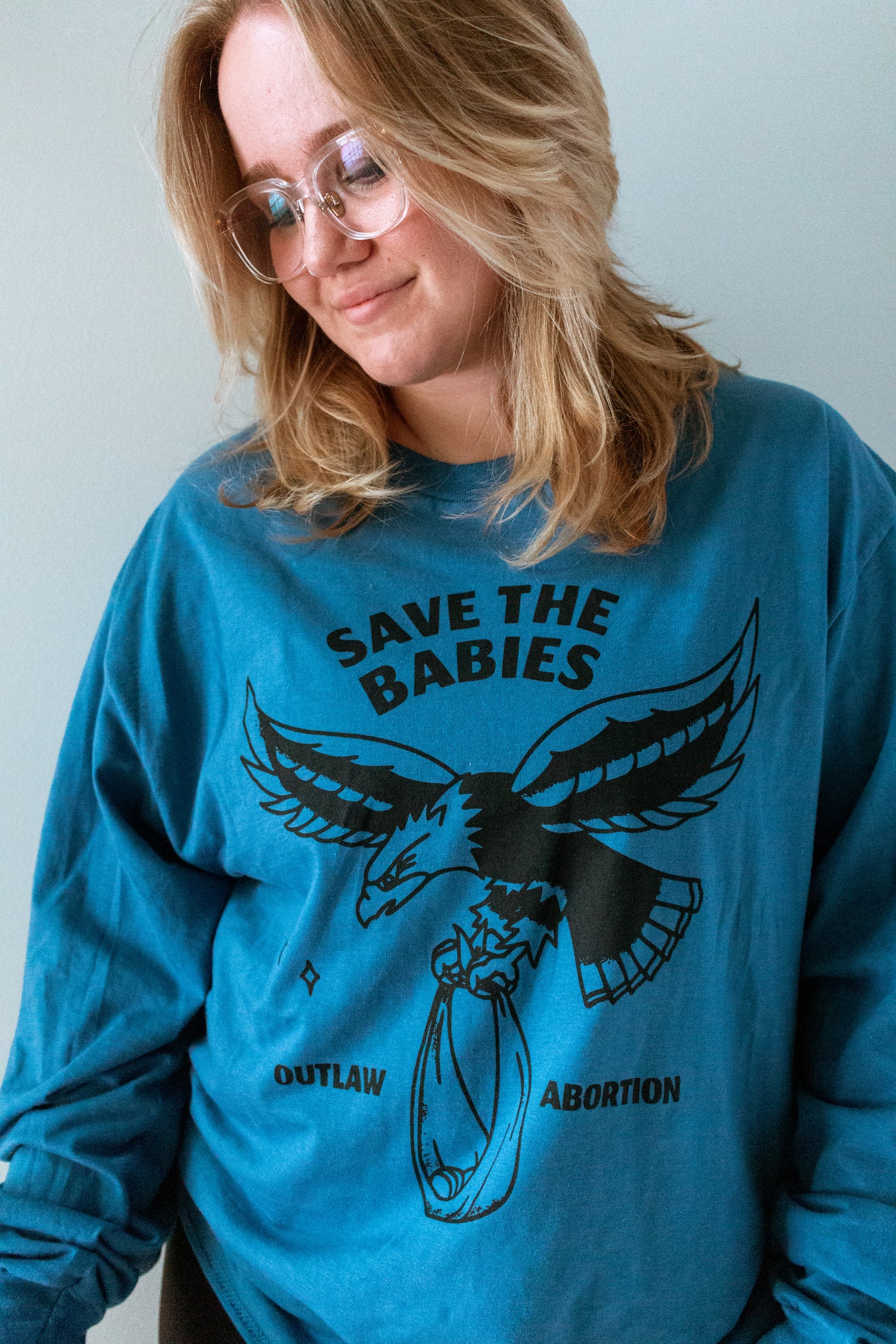 Save the Babies Eagle Long Sleeve