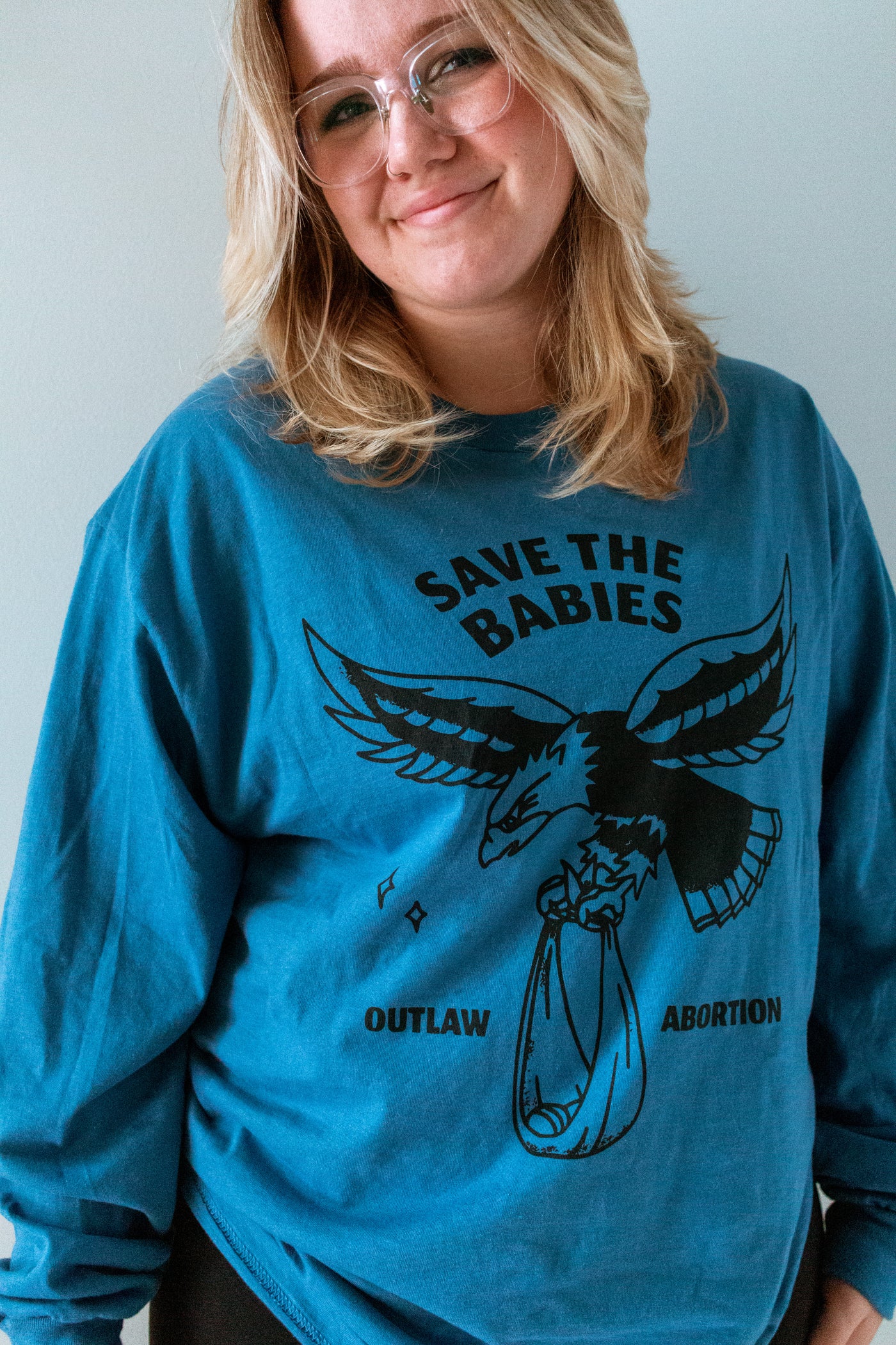 Save the Babies Eagle Long Sleeve