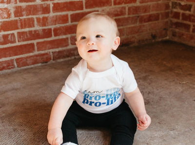 Pro-Life Baby Onesie in Blue