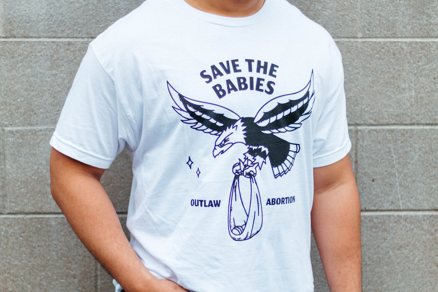 Save the Babies Eagle Tee