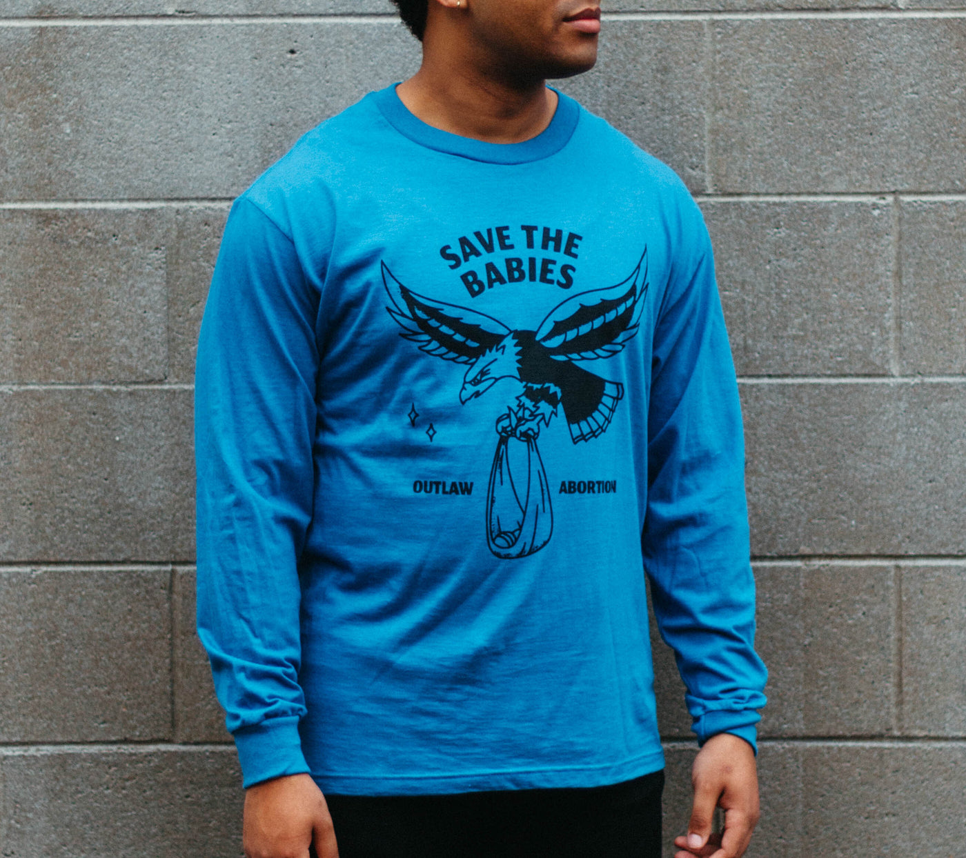 Save the Babies Eagle Long Sleeve