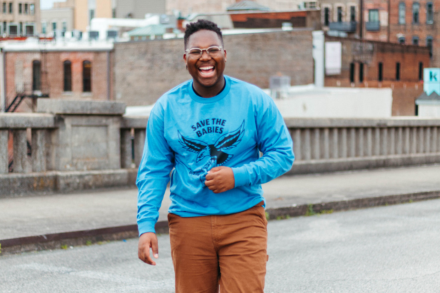 Save the Babies Eagle Long Sleeve